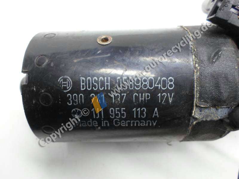 VW Golf 4 original Wischermotor vorn 0390241137 BJ1998